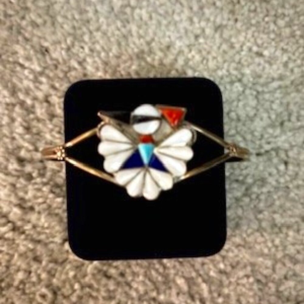 Handmade Multi-Stone Thunderbird Bracelet